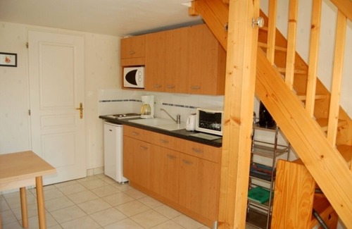 Erdeven Appartement | Gîte Roelan, vue sur l’océan à 700 m- Erdeven plage - studio avec mezzanine -