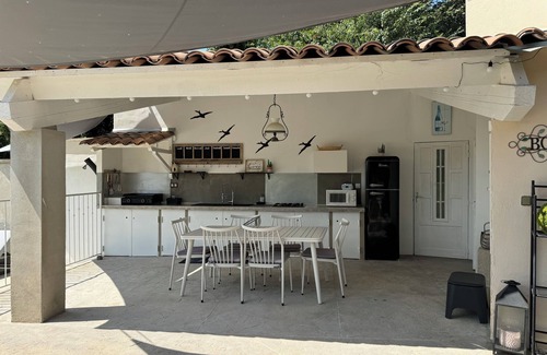 Saint-Romain-en-Viennois Maison | Gîte with swimming pool overlooking vineyards, 3 km from Vaison-la-Romaine
