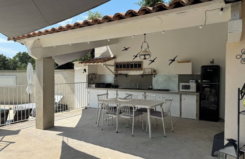 Saint-Romain-en-Viennois Maison | Gîte with swimming pool overlooking vineyards, 3 km from Vaison-la-Romaine