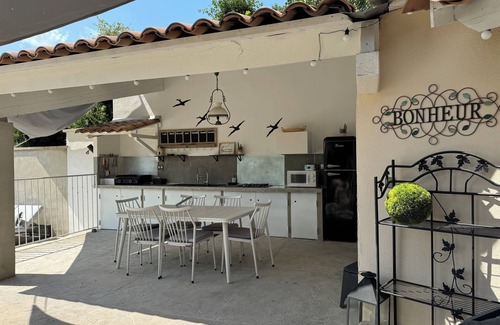 Saint-Romain-en-Viennois Maison | Gîte with swimming pool overlooking vineyards, 3 km from Vaison-la-Romaine