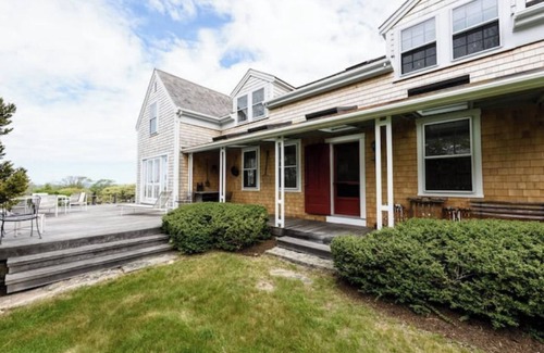 Menemsha Maison | Glamorous Chilmark Home w/Ocean Views & Pool, Brand new deck, Refurbished bthrm