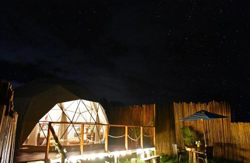 Guatavita Station Balnéaire | Glamping Claro de Luna