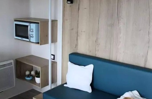 Laussac Cabine | Glamping Kabine 22m2 (2 Schlafzimmer) - ohne Sanitäranlagen 5 Personen