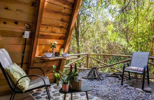 Xoxocotla Chalet De Ski | Glamping Sostenible Cabaña El Santuario