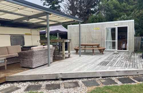 Pauanui Cabine | Glamping. Spacious and Relaxed. Super close to everything to enjoy in Pauanui.