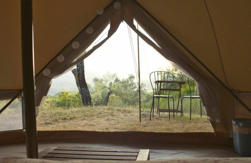 Tremp Location De VR | Glamping tent in nature, Congost de Montrebei