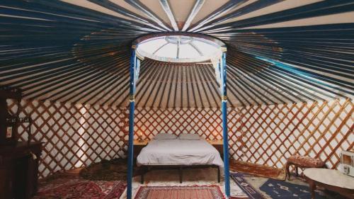 Dunlap Maison | Glamping yurt at Sequoia Highland Camp
