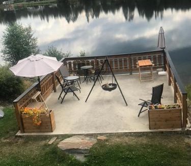 Vestre Slidre Autre | Glampingtelt i fjordkanten, Rønlund Hyttepark