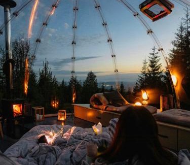 Hole Municipality Maison | Glass Igloo With Panoramic Views In Åsbygda