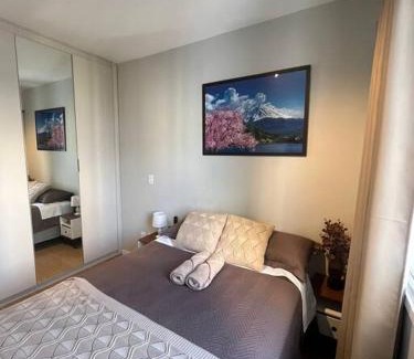 Gleba Fazenda Palhano Appartement | Gleba novissímo, andar alto com ar e 200m-Aurora