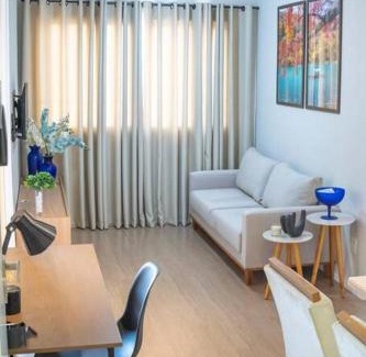 Gleba Fazenda Palhano Appartement | Gleba novissímo, andar alto com ar e 200m-Aurora
