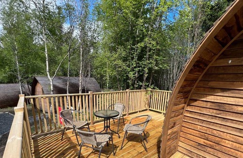 Tomintoul Cabine | Glenlivet Glamping in a Cosy Wooden Lodge - Dog Friendly