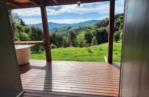 Akaroa Lit Et Petit-Déjeuner | Glenwood Akaroa Bush Retreat - Kanuka Hut