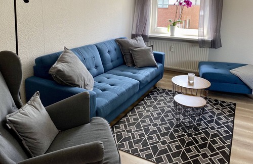 Eggebek Copropriété | "Glückzeit" holiday apartment between the North Sea and the Baltic Sea