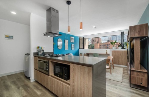 La Aguacatala Appartement | Go Living 606 · Stylish 1BR Apt near Milla de Oro-AC fast Wi-Fi