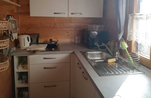 Schonwalde Maison | Goetze - Log Cabin - Poêle à bois
