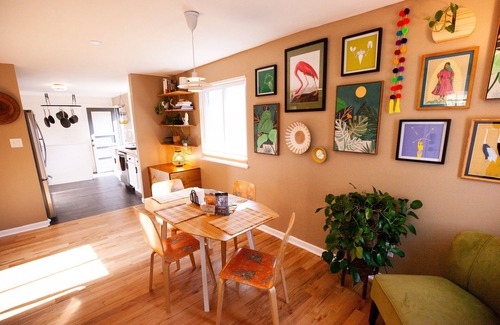 Lafayette Maison | Good Vibe Bungalow w/ Hot Tub + Fire Pit + Fenced Yard. Heart of Old Town