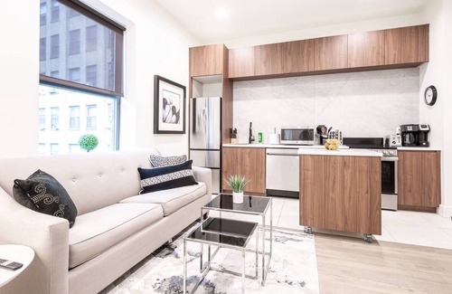 Downtown Newark Hôtel | Good Vibes 1BR ! Walk to NJ Penn ! 30 min to NYC