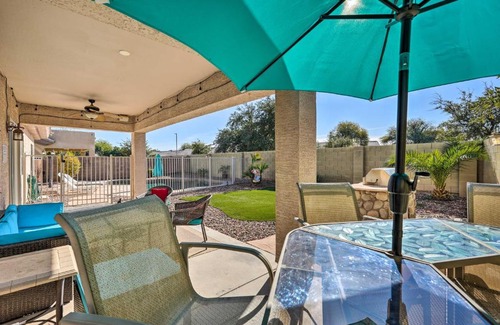 Palm Valley Maison | Goodyear Desert Oasis with Patio and Game Room!