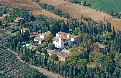 Montagnano Villa | Chambre King Exquise dans une Superbe Villa Toscane Médicis du 17ème Siècle