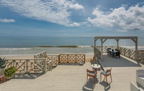 Bethune Beach Maison | Gorgeous direct oceanfront endless summer cottage. 6877S