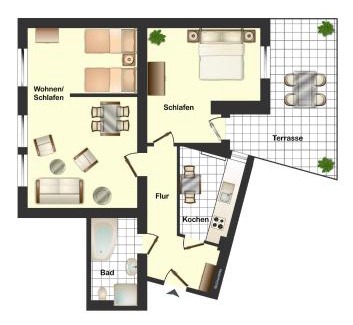 Erfurt Appartement | Gründerzeitwohnung unweit der Altstadt