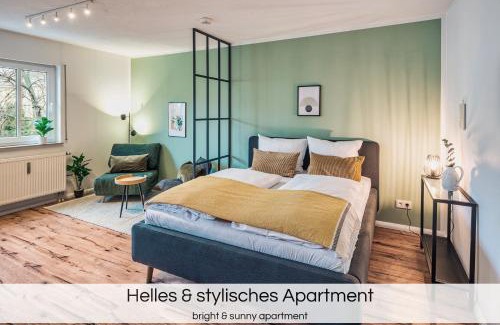 Friedrichstadt Appartement | "Grüne Oase" - Nähe Altstadt - Tiefgarage - Ruhig - Nespresso