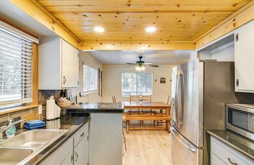 Graeagle Cottage | Graeagle Vacation Rental Cabin w/ Game Room!