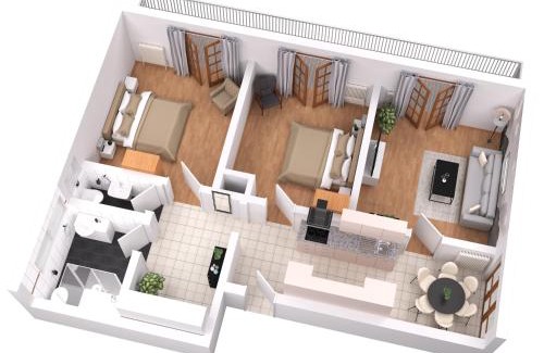 Barental Appartement | Grand Apartment mit Titisee-Blick - Villa Hubertus