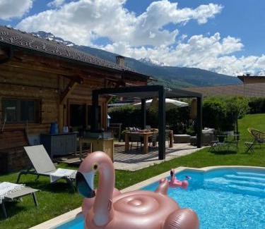 Bourg-Saint-Maurice Chalet De Ski | Grand chalet à la montagne