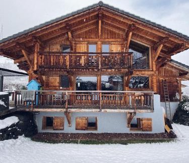 Bourg-Saint-Maurice Chalet De Ski | Grand chalet à la montagne