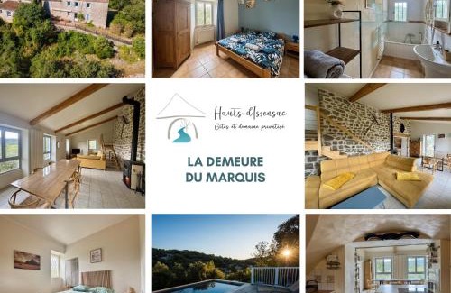 Causse-de-la-Selle Maison | Grand gite idéal pour famille et groupe, piscine et plages privées