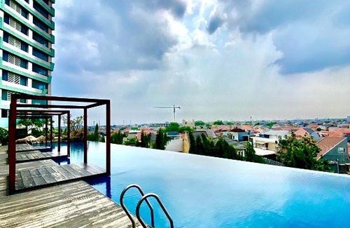 Pekayon Jaya Appartement | Grand Kamala Lagoon Type Studio Emerald North By Happy Room's
