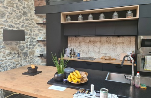 Cendras Maison | Grand loft moderne avec Piscine aux Portes des Cévennes !