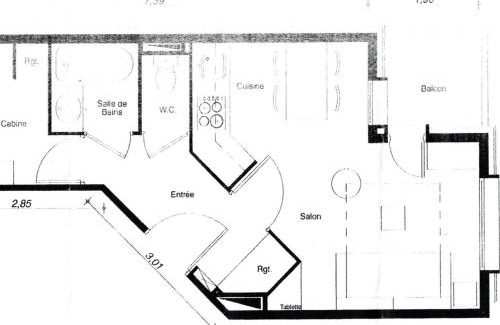 Belle Plagne Appartement | Grand studio-cabine près des pistes, balcon, vue montagne - FR-1-455-214