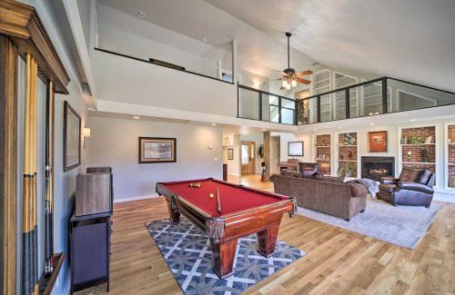 Tulsa Maison | Grand Tulsa Getaway with Private Pond, Dock and Deck