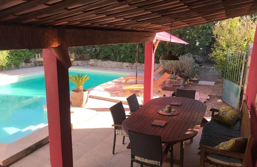Peret Maison | Grande maison familiale de charme, jardin, piscine12 pers., 5 ch., 4 sdb, 4 wc