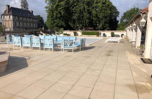 Connelles Maison | Grande villa d'exception en Normandie tennis, piscine, jacuzzi, salle de fitness