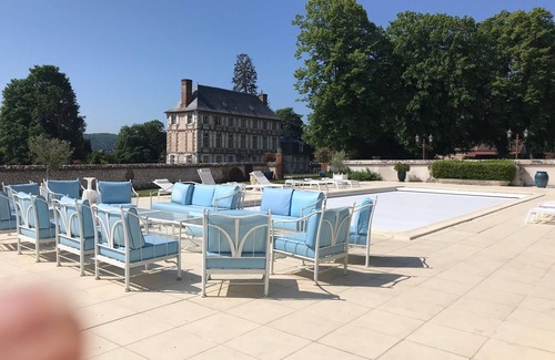 Muids Villa | Grande villa d'exception en Normandie Tennis, Piscine, Jacuzzi ,salle de fitness