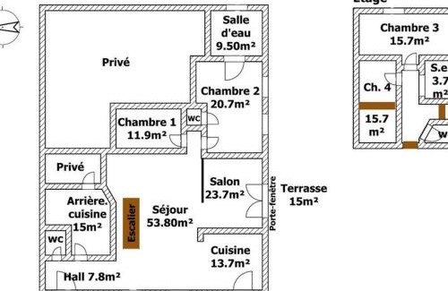 Le Champ-Saint-Pere Maison | Grange rénovée avec piscine privative - 4 ch, jardin clos, à 7 km d'Indian Forest - FR-1-426-304