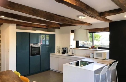 Mondalazac Maison | Grange Reformée en Pleine Nature