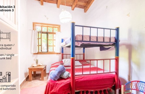 Miacatlan Maison | Granja El Sol l Natural Getaway Pet-Friendly