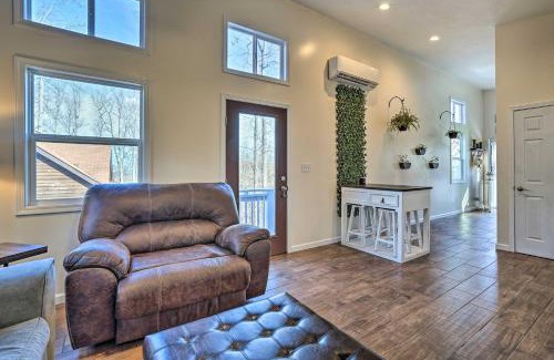 Oak Grove Maison | Gray Home with View of Boone Lake and Fire Pit!