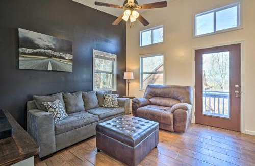 Oak Grove Maison | Gray Home with View of Boone Lake and Fire Pit!