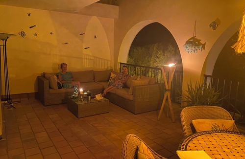 Cala Figuera Appartement | Great apartment with large terrace 90 m from the sea, and with sea view
