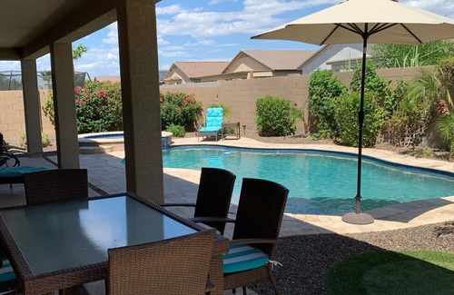 Circle Cross Ranch Maison | Great family friendly home very private back yard, heated pool & covered patio.