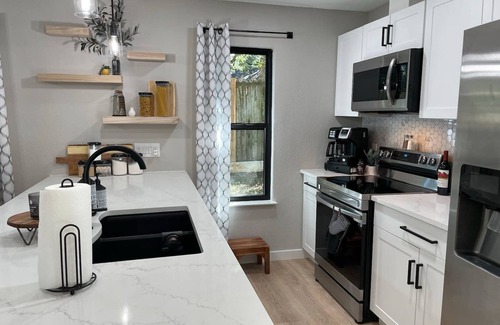 McNeil Maison | Great location! All New Super Private Modern Freshly Remodeled Retreat!