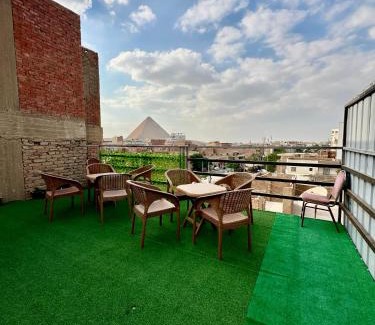 Giza Hôtel | Great Pyramid view Lodge