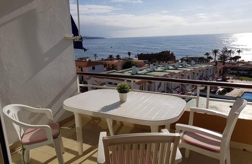 Punta del Hidalgo Appartement | Grande terrasse à Teide.