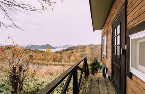 Toya Appartement | Great view Lake Toya 2bedroom log cabin